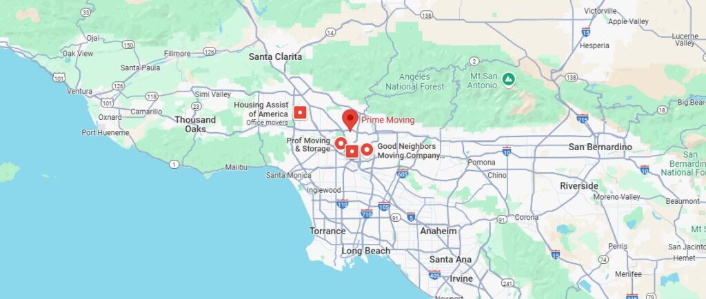 Los Angeles Prime Moving